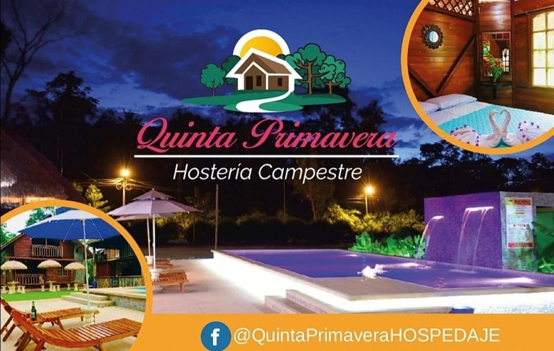 Quinta Primavera - Hosteria Campestre Нуэва-Лоха Экстерьер фото